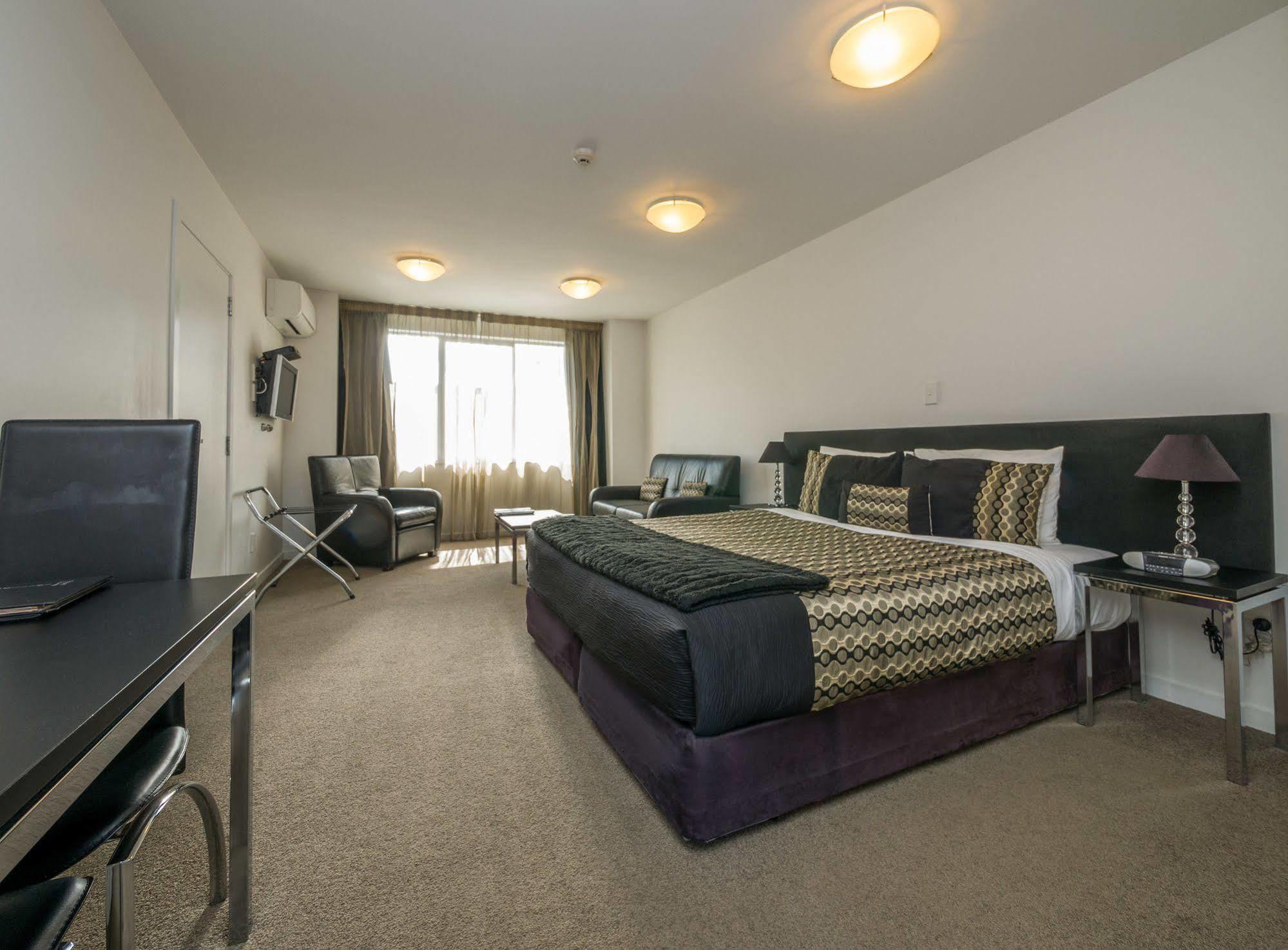 Bellano Motel Suites Christchurch Exteriér fotografie A typical room at the hotel
